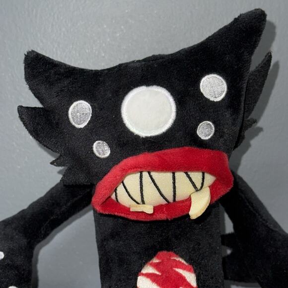 Killy Willy Monster Plush 12" Black Huggy Wuggy Spider Boss Poppy PlayTime Goth - Picture 2 of 8